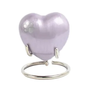 Ánfora Corazón Lila
