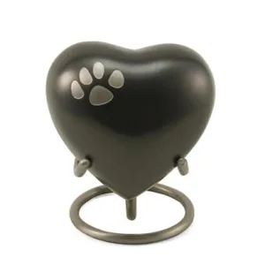 Ánfora Corazón Grafito