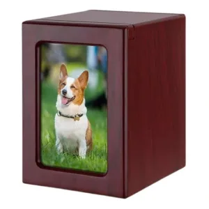 Ánfora Madera para Fotografía