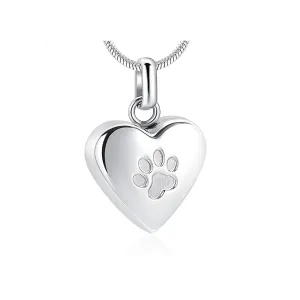 Relicario Tu huella en mi Corazón – Silver